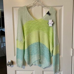 Multi color Knit sweater